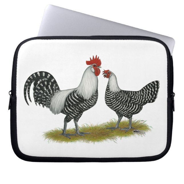 Brakel Chickens Laptop Sleeve (Voorkant)