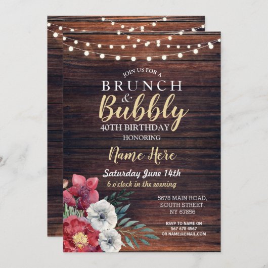 Braken en braadbrauwen kaart (Voorkant / Achterkant)