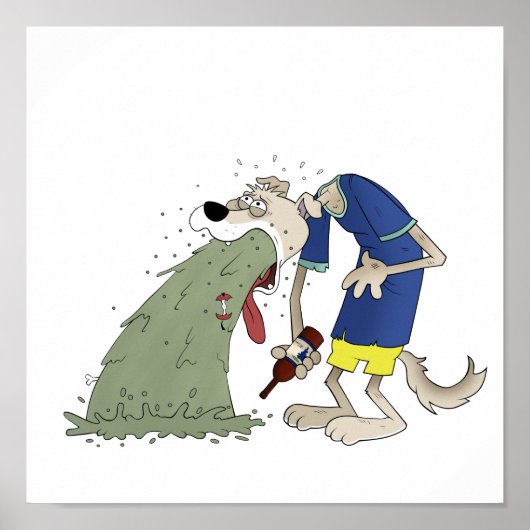 Braken hond poster (Voorkant)