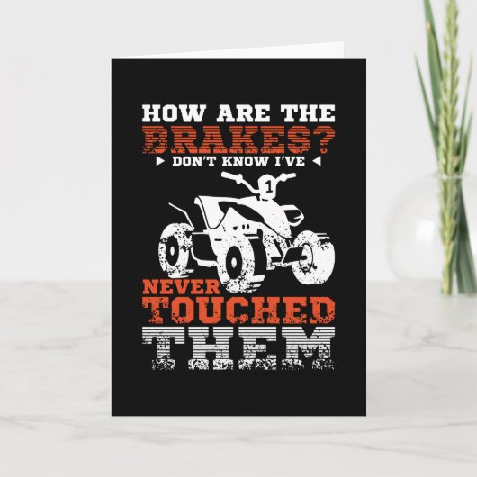 Brakes Quad Atv Kaart (Voorkant)