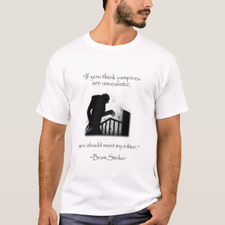 Bram Stoker - Dracula - Moderne onjuiste citaten T-shirt