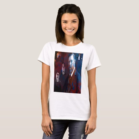 Bram Stoker-Dracula T-shirt (Voorkant volledig)