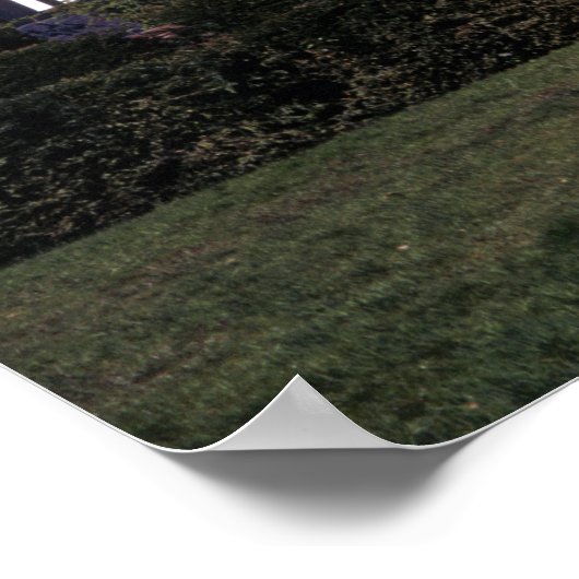 Bramall Hall Cheshire Briefkaart Poster (Hoek)