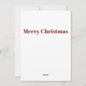 Bramble de Beer | Woodland Whimsy Kerstkaart (Achterkant)