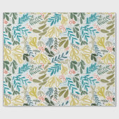 Bramble | Festief botanisch Cadeaupapier (Vlak)