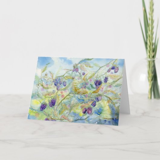 bramen blanco briefkaart (Voorkant)