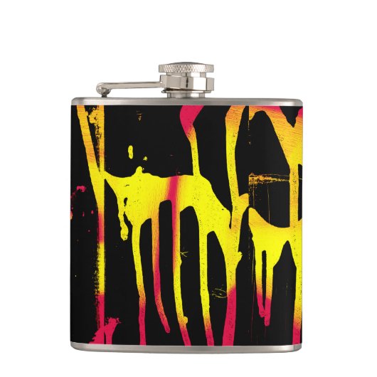 bramen, schuurtjes en bacchanische kolf heupfles (Voorkant)