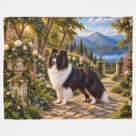 Bramen, Shetland Sheepdog Fleece Deken
