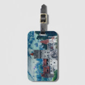 Bran castle bagagelabel (Voorkant (verticaal))