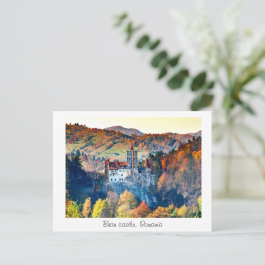 Bran castle briefkaart (Staand voorkant)