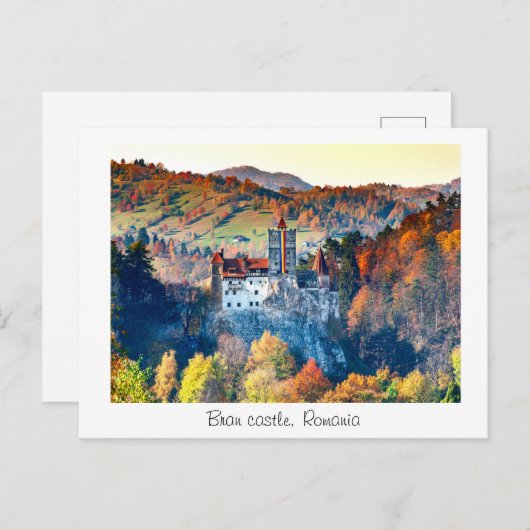 Bran castle briefkaart (Voorkant / Achterkant)