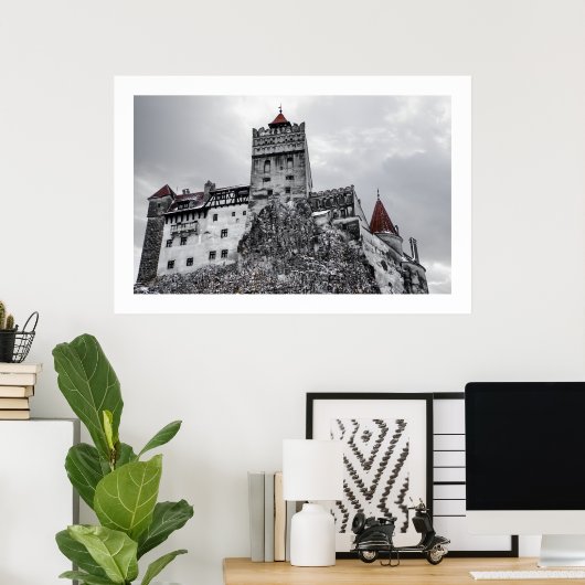 Bran Castle - een Gothic Wonder, Dracula's Castle, Poster (Thuiskantoor)