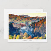 Bran Castle Feestdagenkaart (Voorkant / Achterkant)