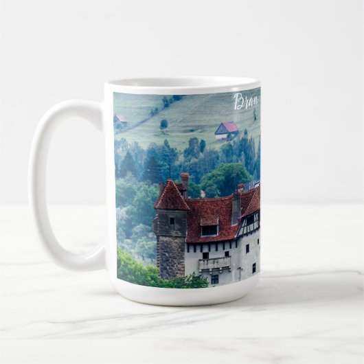 Bran castle koffiemok (Links)