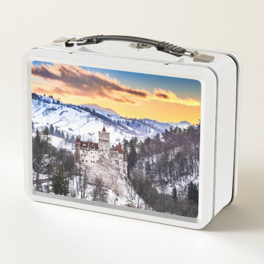 Bran Castle met 2 verschillende afbeeldingen (Achterkant)