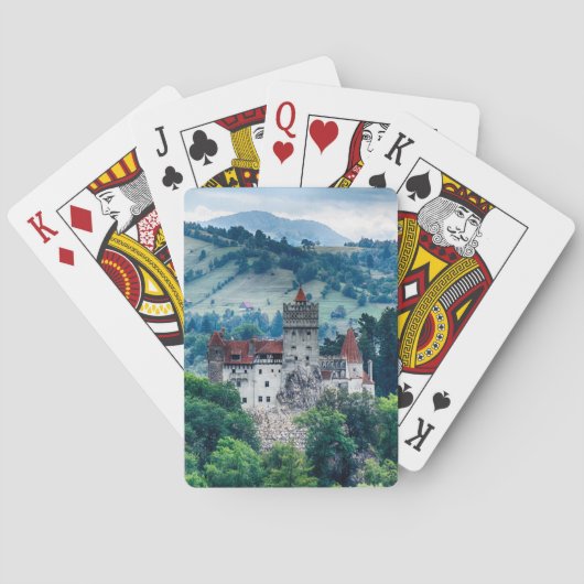 Bran castle pokerkaarten (Achterkant)
