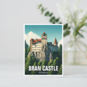 Bran Castle Roemenië Briefkaart (Staand voorkant)