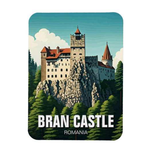 Bran Castle Roemenië Magneet (Verticaal)
