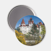 Bran Castle, Roemenië Magnet (Voorkant / Achterkant)