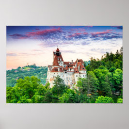 Bran Castle Roemenië Poster