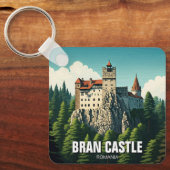 Bran Castle Roemenië Sleutelhanger (Voorkant)