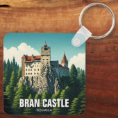 Bran Castle Roemenië Sleutelhanger (Achterkant)