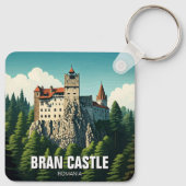 Bran Castle Roemenië Sleutelhanger (Achterkant)