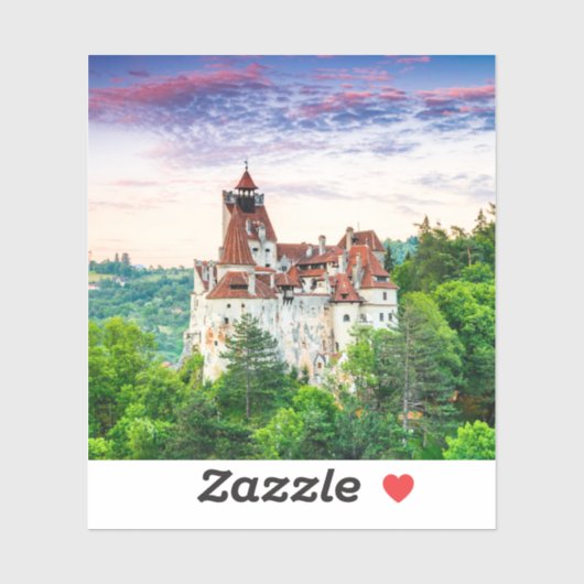 Bran Castle Roemenië Sticker (Vel)