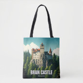 Bran Castle Roemenië Tote Bag (Voorkant)