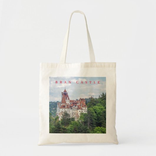 Bran Castle Transsylvania canvas tas (Voorkant)
