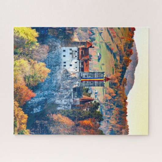 Bran Castle, Transsylvanië Legpuzzel (Horizontaal)