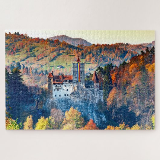 Bran Castle, Transsylvanië Legpuzzel (Horizontaal)