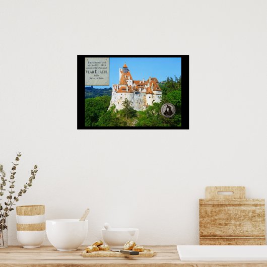 Bran Castle, Transsylvanië Poster (Keuken)