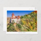 Bran Castle, Transsylvanië, Roemenië Feestdagenkaart (Voorkant / Achterkant)