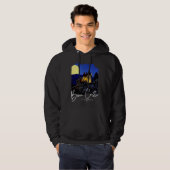 Bran Kasteel Transsylvanië Thuisbasis Van Dracula Hoodie (Voorkant volledig)
