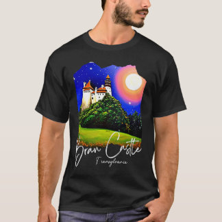 Bran Kasteel Transsylvanië Thuisbasis Van Dracula T-shirt