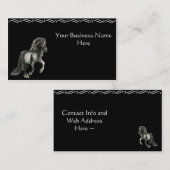 Brana het IJslandse paard Visitekaartje (Voorkant / Achterkant)