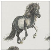 Brana IJslands paard Stof (Close Up)