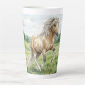 Brana Pinto Palomino Icelandic Watercolor Latte Mok (Voorkant)