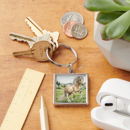 Brana Pinto Palomino Icelandic Watercolor Sleutelhanger (Bureau)