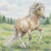 Brana Pinto Palomino Icelandic Watercolor Sticker (Voorkant)