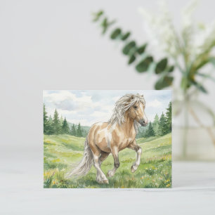 Brana Pinto Palomino IJslandse Aquarel Briefkaart
