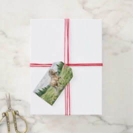 Brana Pinto Palomino IJslandse Aquarel Cadeaulabel
