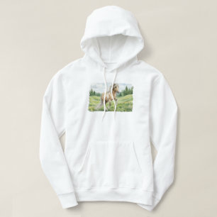 Brana Pinto Palomino IJslandse Aquarel Hoodie