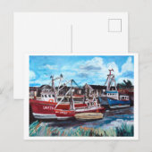 Brancaster Staithe Briefkaart (Voorkant / Achterkant)