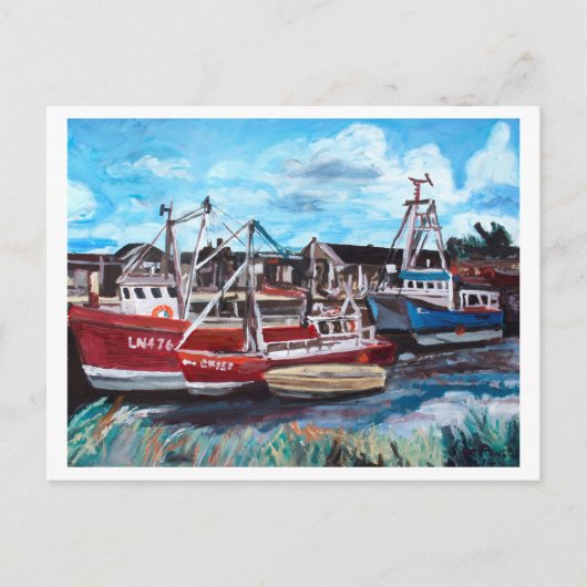 Brancaster Staithe Briefkaart (Voorkant)