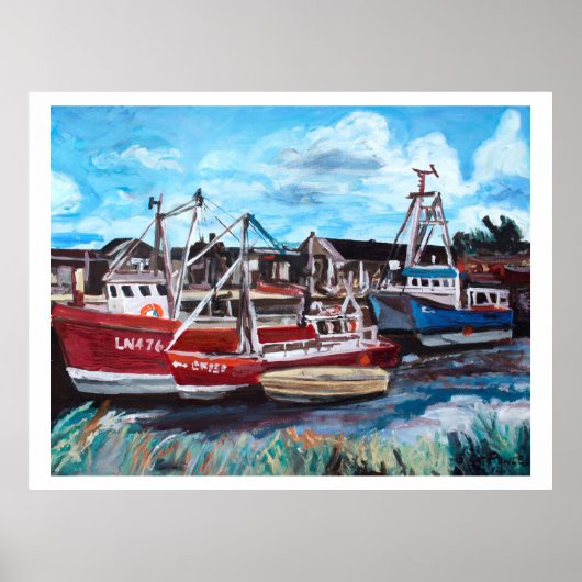 Brancaster Staithe Poster (Voorkant)