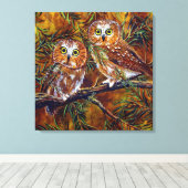 Branch Buddies Canvas Afdruk (Insitu (Houten vloer))