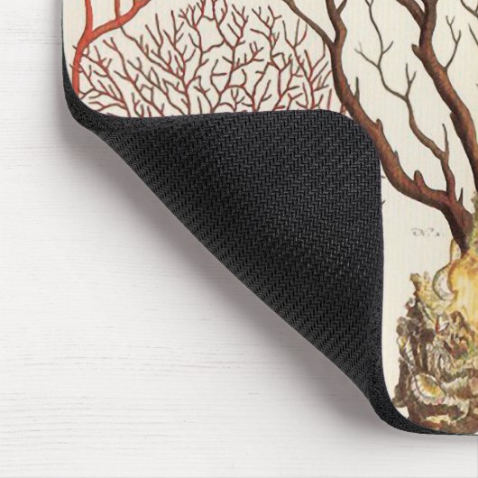 Branch Coral Nautical Beach Decor Muismat (Hoek)