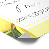 Branch Lemons - raad eens hoeveel kurken Poster (Hoek)